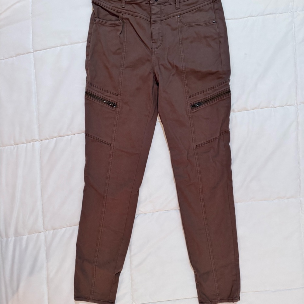 White House Black Market Taupe Skinny Jeans